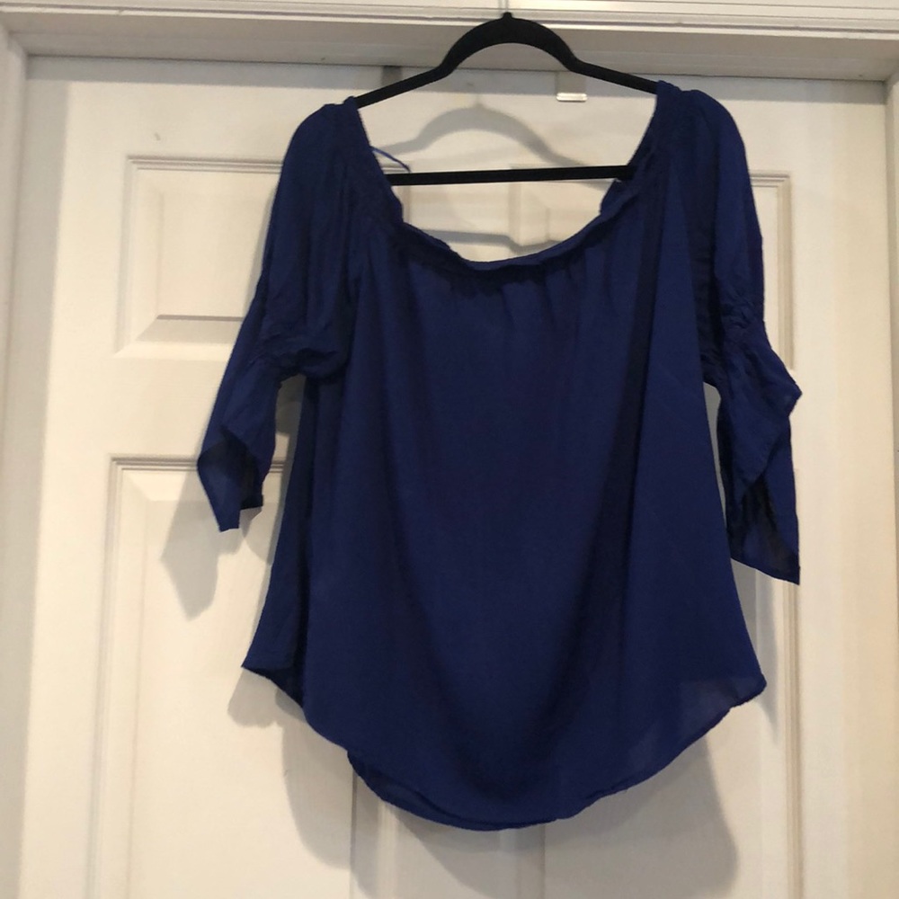 Off the shoulder shirt